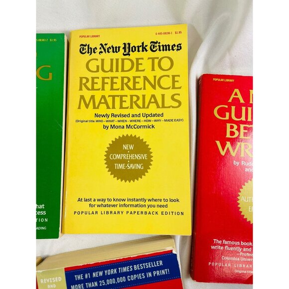 Webster’s Popular Library Desk Top Reference Vintage 5 Book Set - Picture 8 of 12